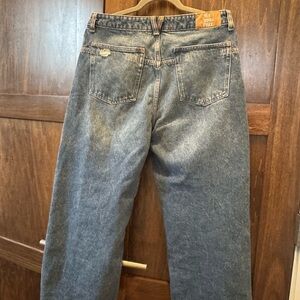 Free People Blue Boyfriend Jeans